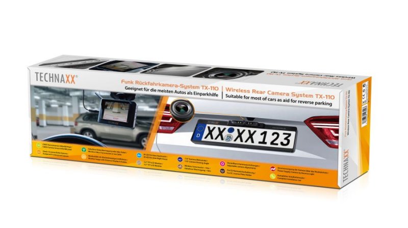 Technaxx parkovací kamerový systém TX-110 - obrázek č. 4