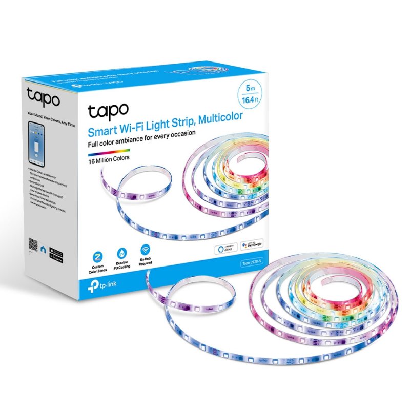 TP-link chytrá LED páska Tapo L920-5 barevná 5m, voděodolná - obrázek č. 2
