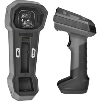 Virtuos HW-857 CCD 2D průmyslová, čtečka, bezdrátová, USB, tmavě šedá - obrázek č. 1