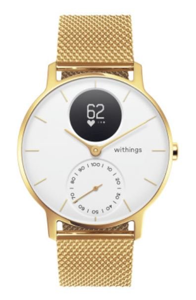 Withings Steel HR (36mm) LIMITED EDITION - Champagne Gold /  White - obrázek produktu