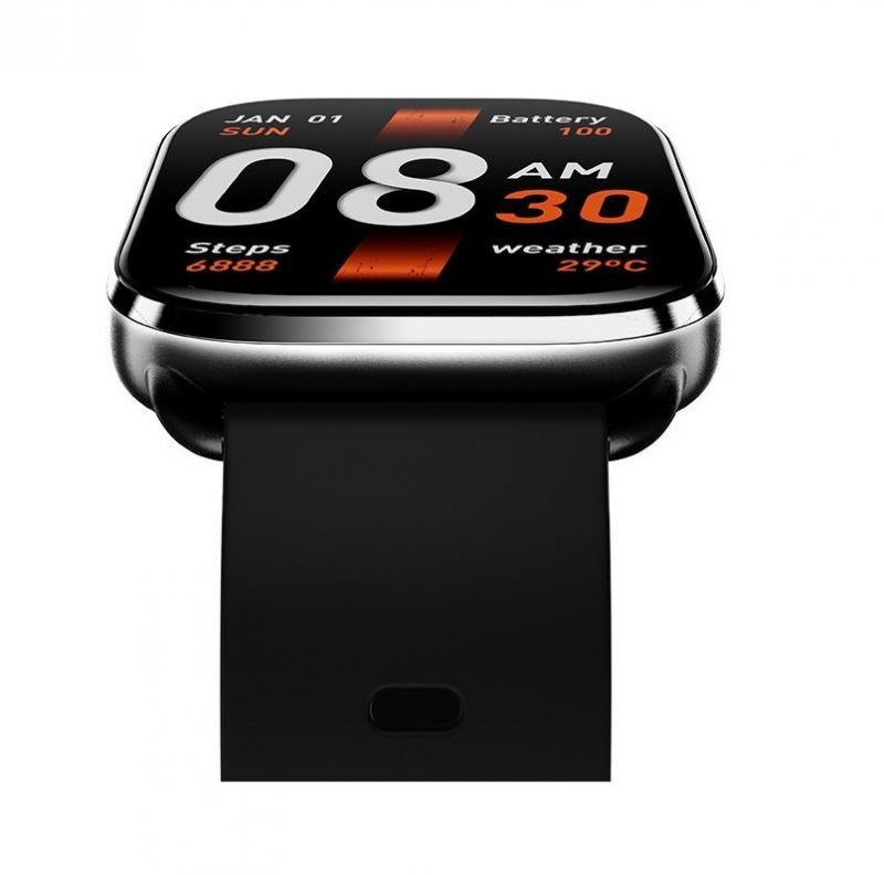 QCY Smartwatch GS S6/ Black/ Sport Band/ Black - obrázek č. 2