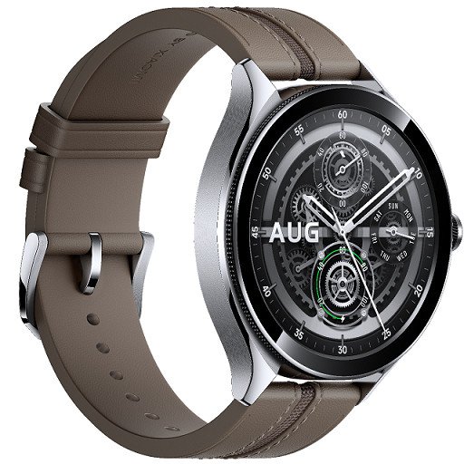 Xiaomi Watch 2 Pro/ 46mm/ Silver/ Elegant Band/ Brown - obrázek č. 1