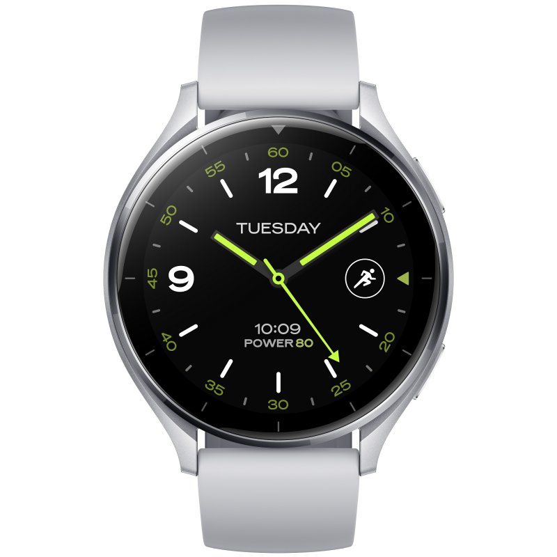 Xiaomi Watch 2/ 46mm/ Silver/ Sport Band/ Gray - obrázek produktu