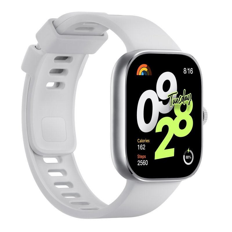 Xiaomi Redmi Watch 4/ Silver/ Sport Band/ White - obrázek č. 4