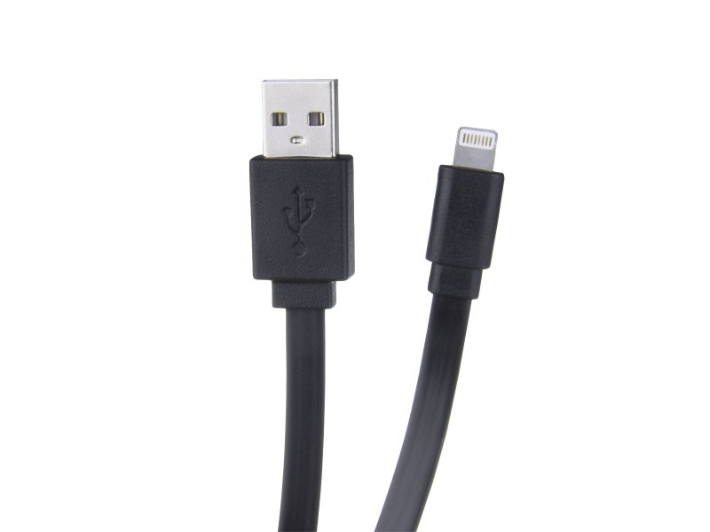 Kabel AVACOM LIG-120K USB - Lightning, 120cm, černá - obrázek produktu
