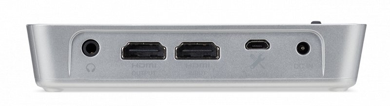 Acer DLP C101i - 150Lm, WVGA, 1200:1, HDMI, USB, repro., baterie, bílý - obrázek č. 4