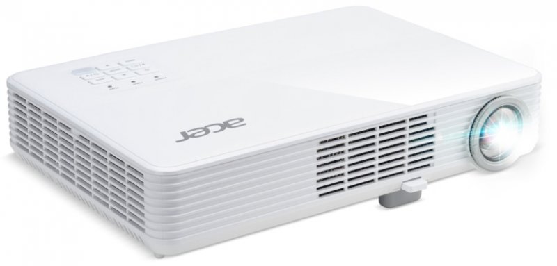 Acer DLP PD1320Wi - 3000Lm, WXGA, LED, HDMI, VGA, WiFi, reproduktory, bílý - obrázek č. 1