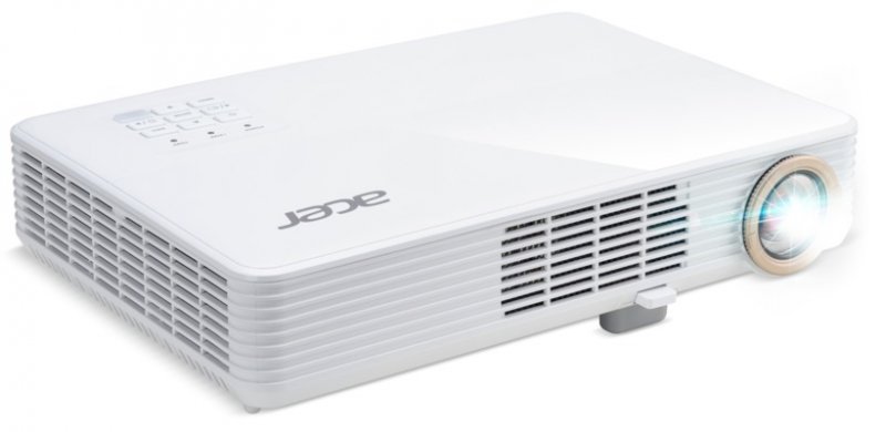Acer DLP PD1520i - 3000Lm, FullHD, LED, HDMI, VGA, WiFi, reproduktory, bílý - obrázek č. 1
