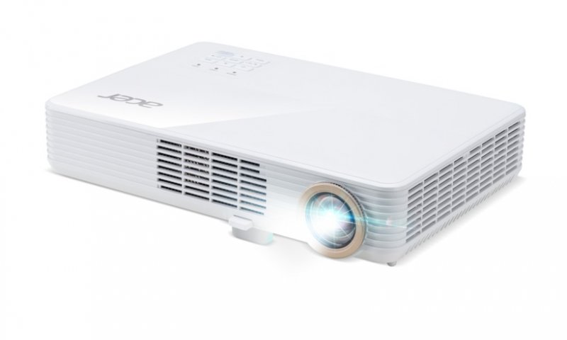 Acer DLP PD1520i - 3000Lm, FullHD, LED, HDMI, VGA, WiFi, reproduktory, bílý - obrázek č. 2