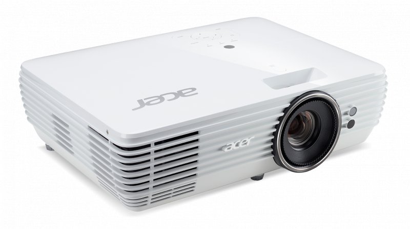 Acer DLP V6815 - 2400Lm,4K UHD, 10000:1, HDMI, VGA, RS232, USB, repro., HDR, bílý - obrázek č. 1