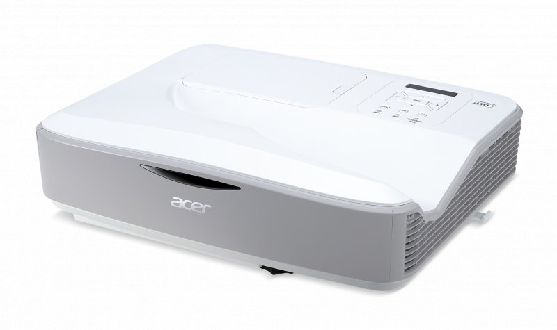 Acer DLP U5530 (UltraShortThrow) - 3000Lm, FullHD, 18000:1, HDMI, VGA, USB, repro., bílý - obrázek č. 2
