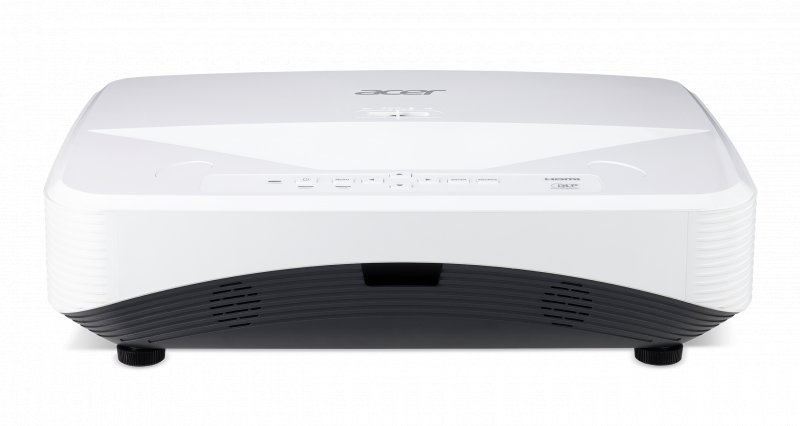 Acer DLP UL2510 (UltraShortThrow) - 3500Lm, XGA, 13000:1, HDMI, VGA, USB, RJ45, repro., bílý - obrázek produktu