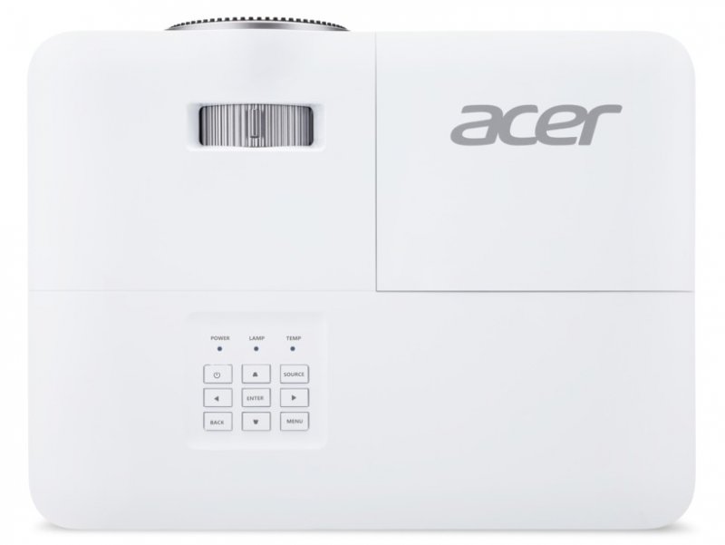 Acer DLP H6540BD - 3500Lm, WUXGA, OSRAM, HDMI, VGA, RS232, USB, reproduktory, bílý - obrázek č. 3