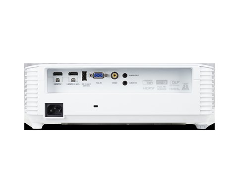 Acer DLP H6522BD - 3500Lm, FullHD, 10000:1,  HDMI, VGA, USB, reproduktory, bílý - obrázek č. 3