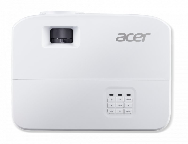 Acer DLP P1250 - 3600Lm, XGA, 20000:1, HDMI, VGA, USB, repro., bílý - obrázek č. 3