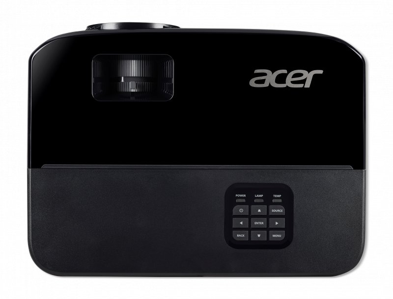 Acer DLP X1323WH - 3700Lm, WXGA, 20000:1, HDMI, VGA, USB, černý - obrázek č. 2