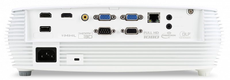 Acer DLP P5530i - 4000Lm, FullHD, 20000:1, HDMI, VGA, RJ45, WiFi, repro., bílý - obrázek č. 4