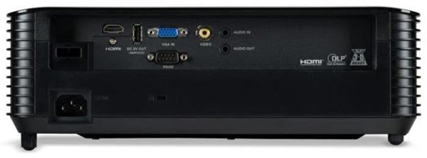 Acer DLP H538BDi - 4000Lm, 720p, 20000:1, HDMI, VGA, USB, repro., černý - obrázek č. 3