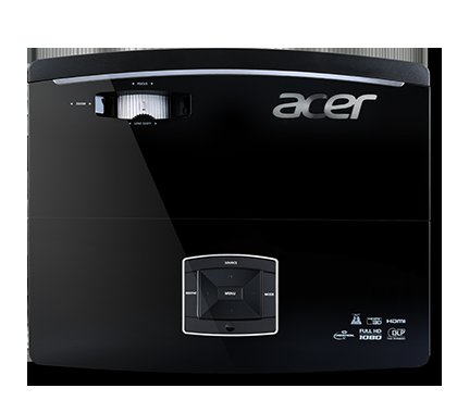 Acer DLP P6200S - 5000Lm, XGA, 20000:1, HDMI, VGA, RJ45, USB, černý - obrázek č. 3