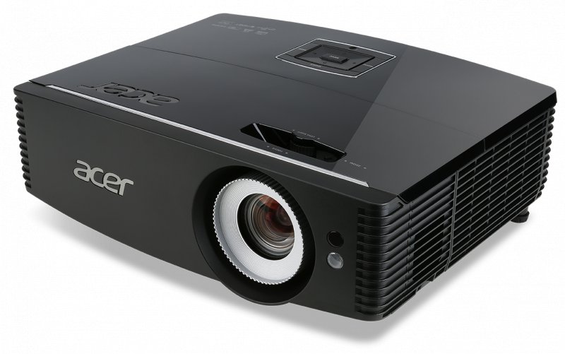 Acer DLP P6600 - 5000Lm, WUXGA, 20000:1, HDMI, VGA, RJ45, USB, černý - obrázek č. 2