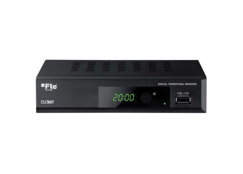 Set-box FTE MAX T200HD DVB-T2 kodek H.265 HEVC - obrázek produktu