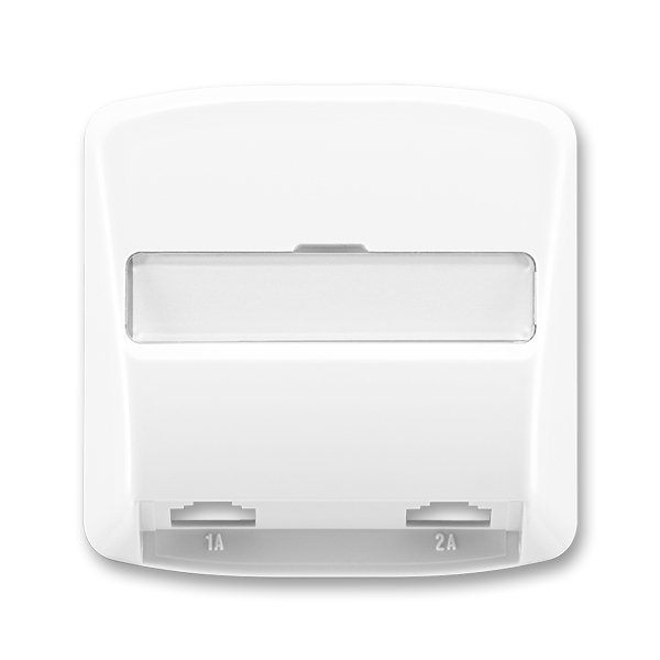 Tango kryt zásuvky telefonní 2-násobné bílá - obrázek produktu