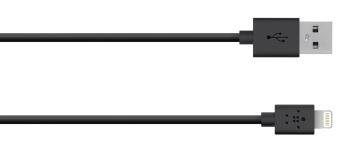 BELKIN Synchronizační Lightning kabel 1.2m, černý (F8J023bt04-BLK) - obrázek produktu