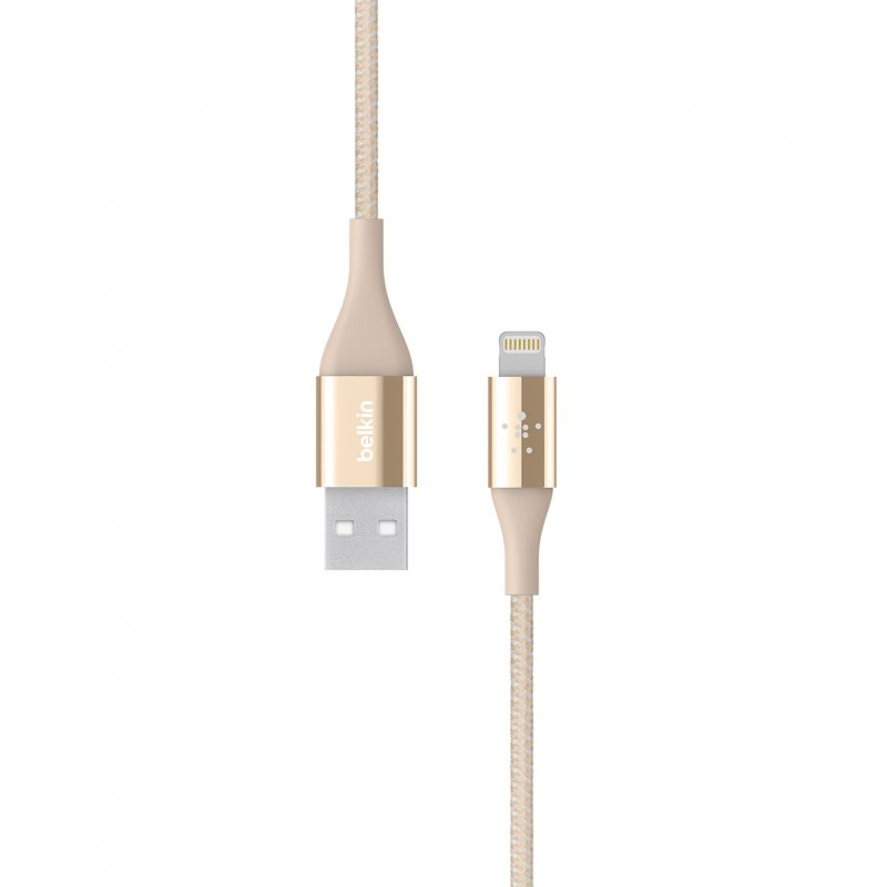 BELKIN MIXIT DuraTek Lightning - USB Cable, gold - obrázek produktu