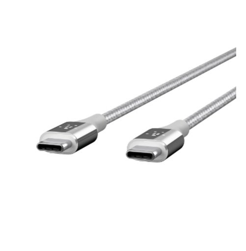 BELKIN MIXIT Duratek Premium Kevlar USB-C Cable Silver - obrázek č. 2