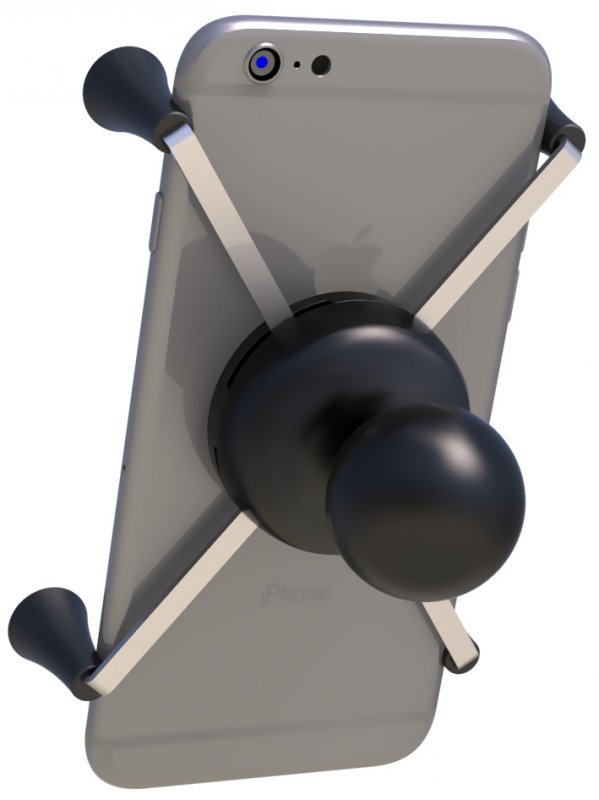 RAM Mounts X-Grip univerzální držák na mobilní telefon s 1,5" kulovým čepem - obrázek č. 2