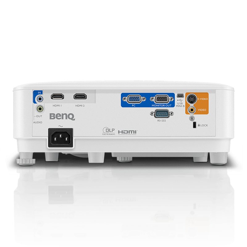 DLP Proj. BenQ MW550 - 3600lm,WXGA,HDMI,USB,rep - obrázek č. 4