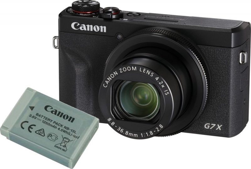 Canon PowerShot G7 X Mark III Black Battery kit - obrázek produktu
