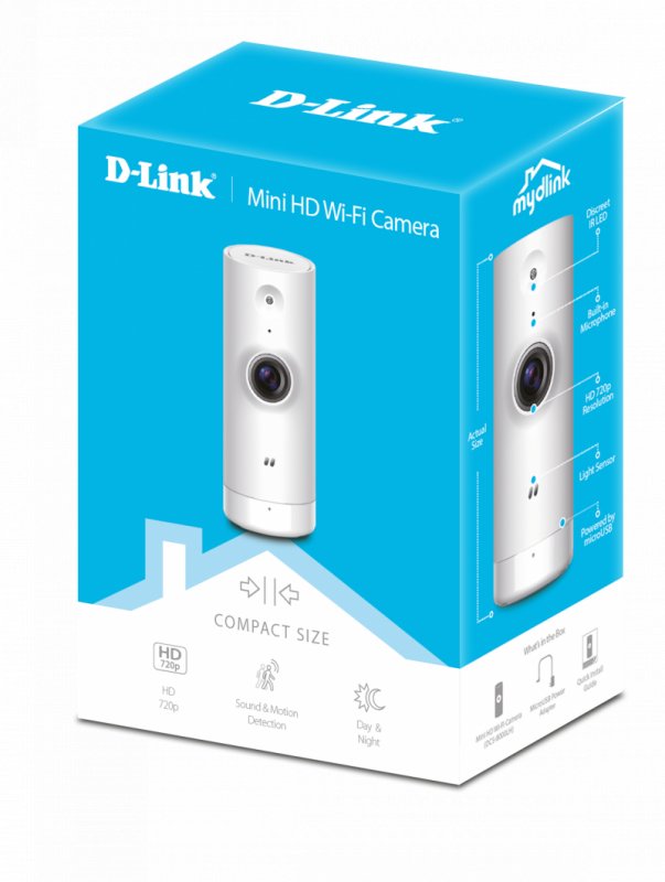 D-Link DCS-8000LH Mini HD Wi-Fi Camera - obrázek č. 2