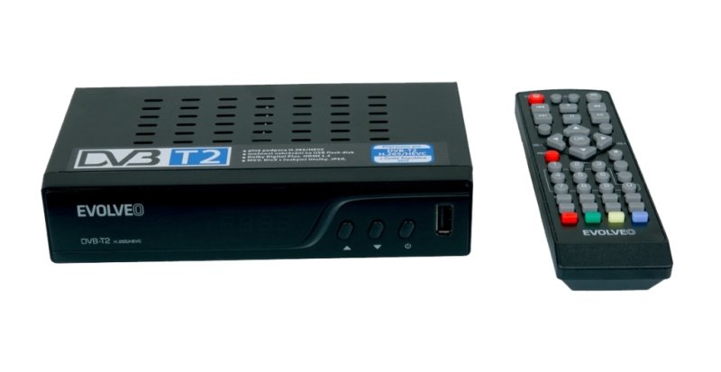 EVOLVEO Omega T2, HD DVB-T2 H.265/ HEVC rekordér - obrázek č. 2