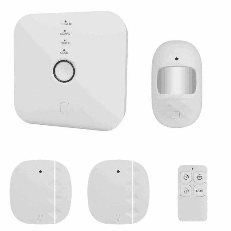 EVOLVEO Sonix Pro, chytrý bezdrátový GSM&Wi-Fi zabezpečovací systém - obrázek produktu