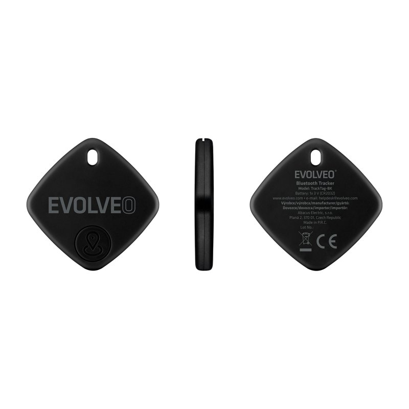 EVOLVEO TrackTag, Bluetooth lokátor s Apple Find My, černý - obrázek č. 5