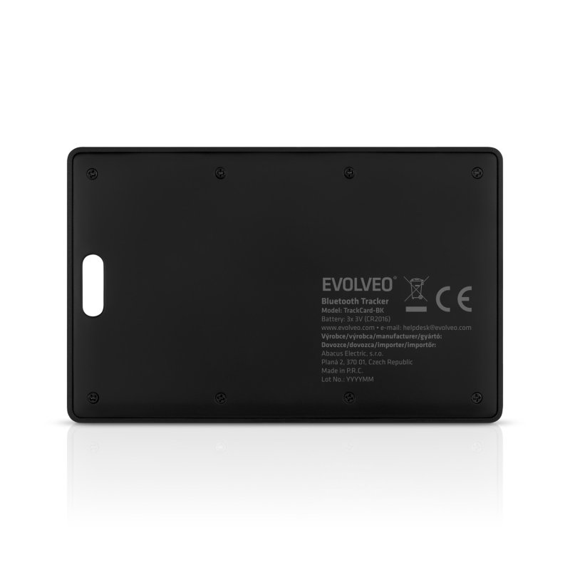EVOLVEO TrackCard, Bluetooth lokátor s Apple Find My, černý - obrázek č. 3