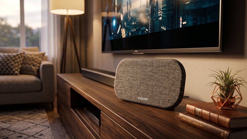 EVOLVEO Xany L, aktivní pokojová anténa DVB-T2, filtr LTE / 4G / 5G - obrázek č. 1