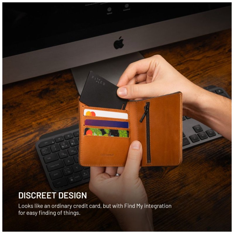 Smart tracker FIXED Tag Card 2,Find My, černý - obrázek č. 4