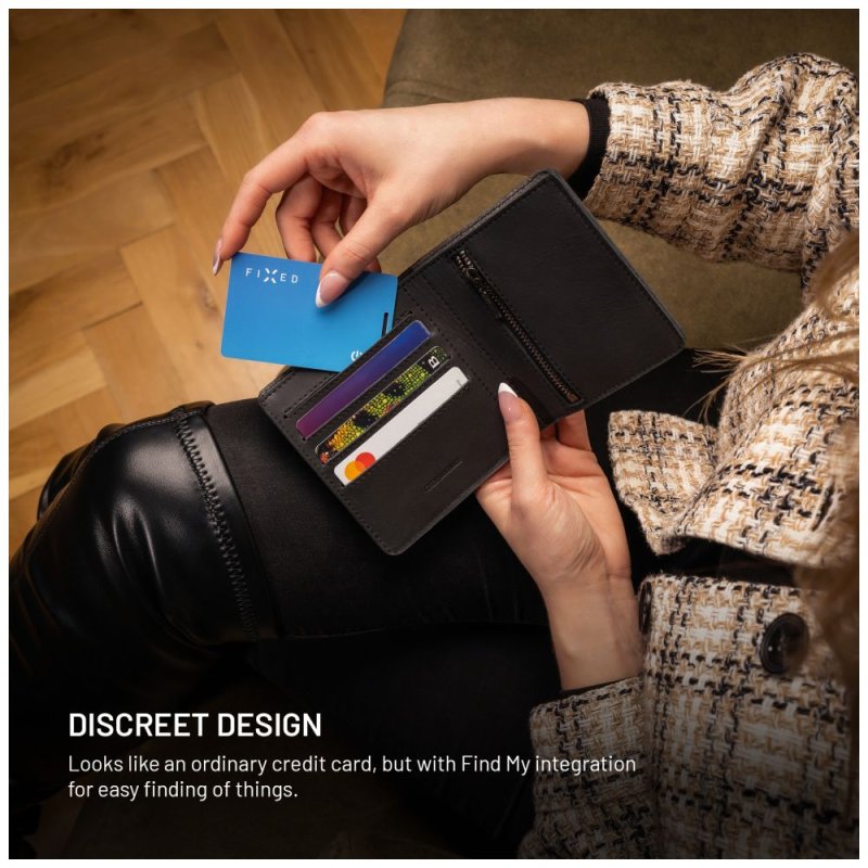 Smart tracker FIXED Tag Card 2,Find My, modrý - obrázek č. 5