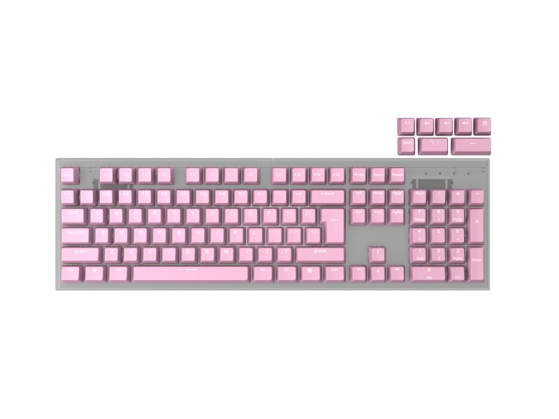 Genesis keycaps LEAD 300, Double Shot, Pink - obrázek produktu