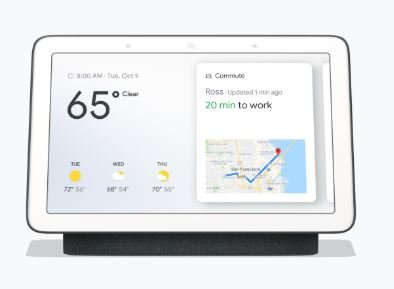 Google Home Hub Charcoal - obrázek produktu