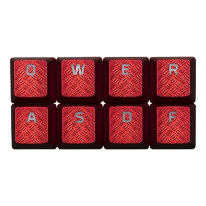 HyperX FPS & MOBA herní klávesy - sada pro upgrade - červená barva - obrázek č. 1