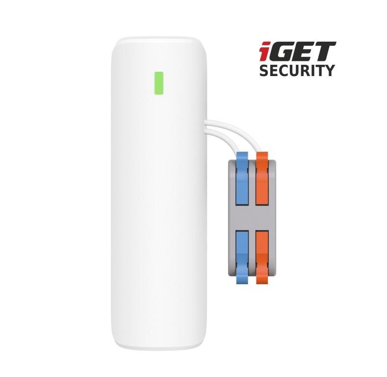 iGET SECURITY EP28 SECURITY - přemostění kabelových senzorů pro alarm M5, výdrž batt. až 5 let - obrázek produktu