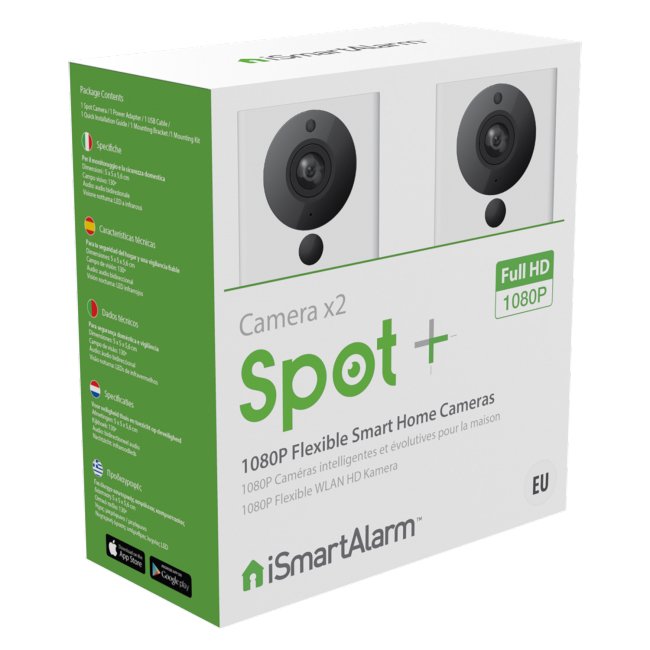 iSmartAlarm SPOT+ kamera - balení 2 ks - obrázek produktu