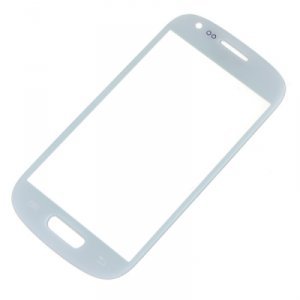 Dotykové sklo (bez digitizéru) pro Samsung Galaxy S3 mini (i8190) bílý - obrázek produktu