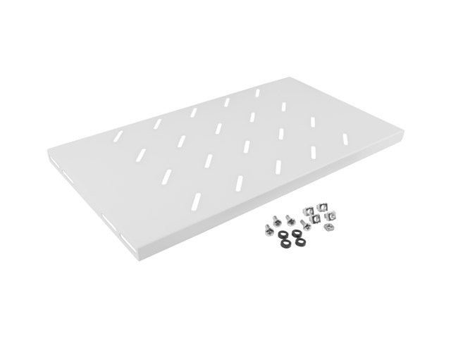 19" PEVNÁ POLICE 1U / 486X270MM MAX. NOSNOST DO 120 - obrázek produktu