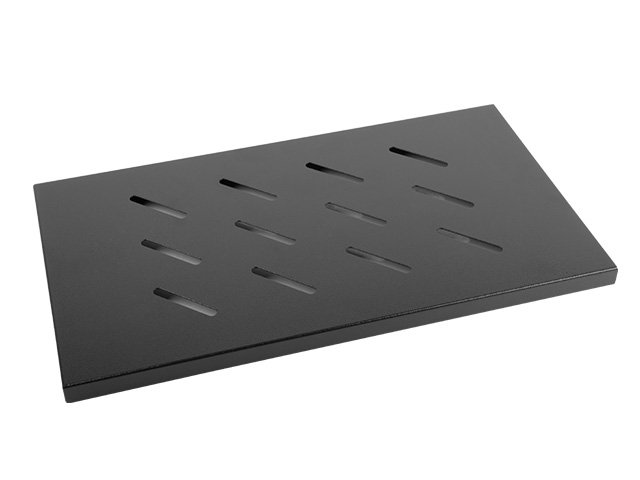 19" PEVNÁ POLICE 1U / 465X315MM MAX. NOSNOST DO 120 - obrázek produktu