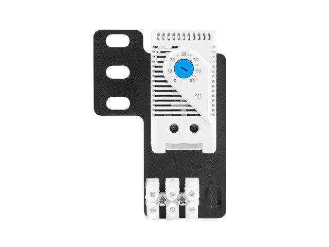 LANBERG TERMOSTAT S UZAVŘENOU SMYČKOU 10A PRO STOJANOVÉ SKŘÍNĚ S 19" UCHEM A SVORKOVNICÍ ŠEDÝ - obrázek č. 5