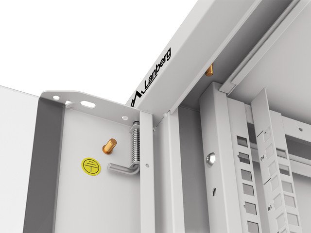 LANBERG RACKOVÁ SKŘÍŇ 19" NÁSTĚNNÁ 4U 600 RYCHLÁ MONTÁŽ (PLOCHÉ BALENÍ) ŠEDÁ - obrázek č. 3